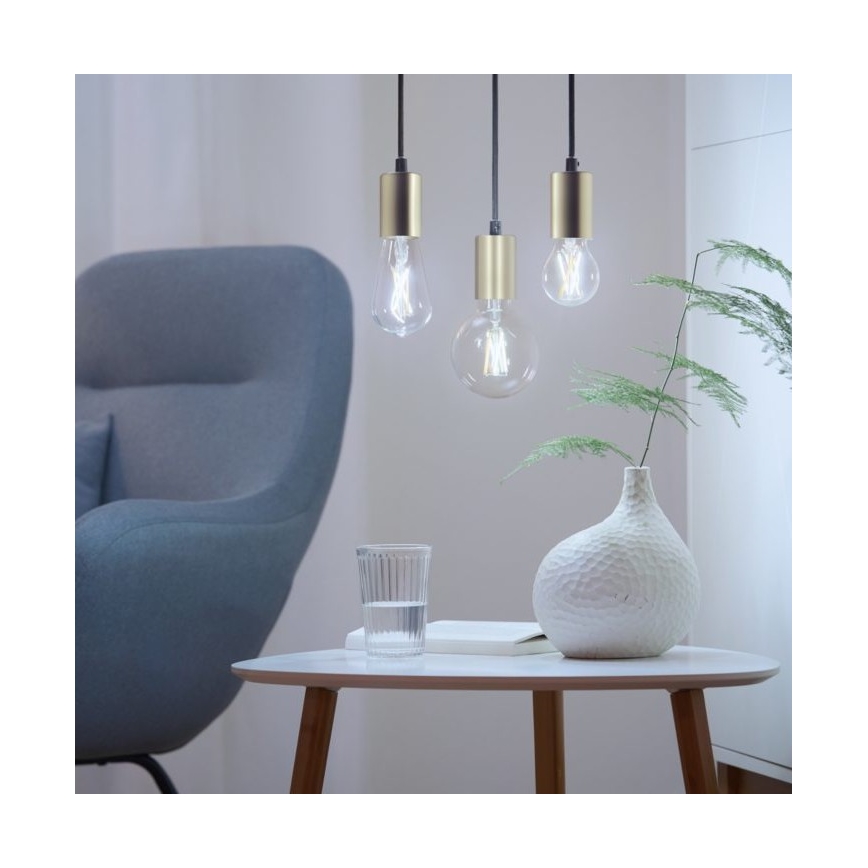 KOMPLEKTS 2x LED Aptumšojama spuldze VINTAGE FILAMENT A60 E27/6,7W/230V 2700-6500K CRI 90 Wi-Fi - WiZ