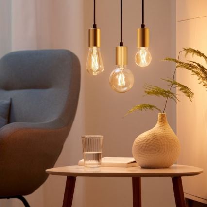 KOMPLEKTS 2x LED Aptumšojama spuldze VINTAGE FILAMENT ST64 E27/6,7W/230V 2000-5000K Wi-Fi - WiZ