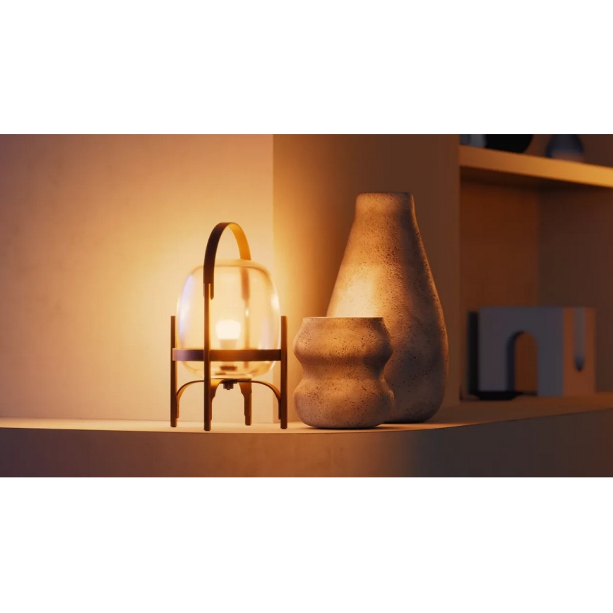 Komplekts: 2x LED dimmējamās spuldzes Philips Hue WHITE E27/7W/230V 2700K