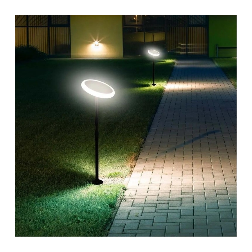 KOMPLEKTS 2x LED Regulējama saules enerģijas lampa GARDEN LED/3W/5V 42-80 cm 4000K IP65