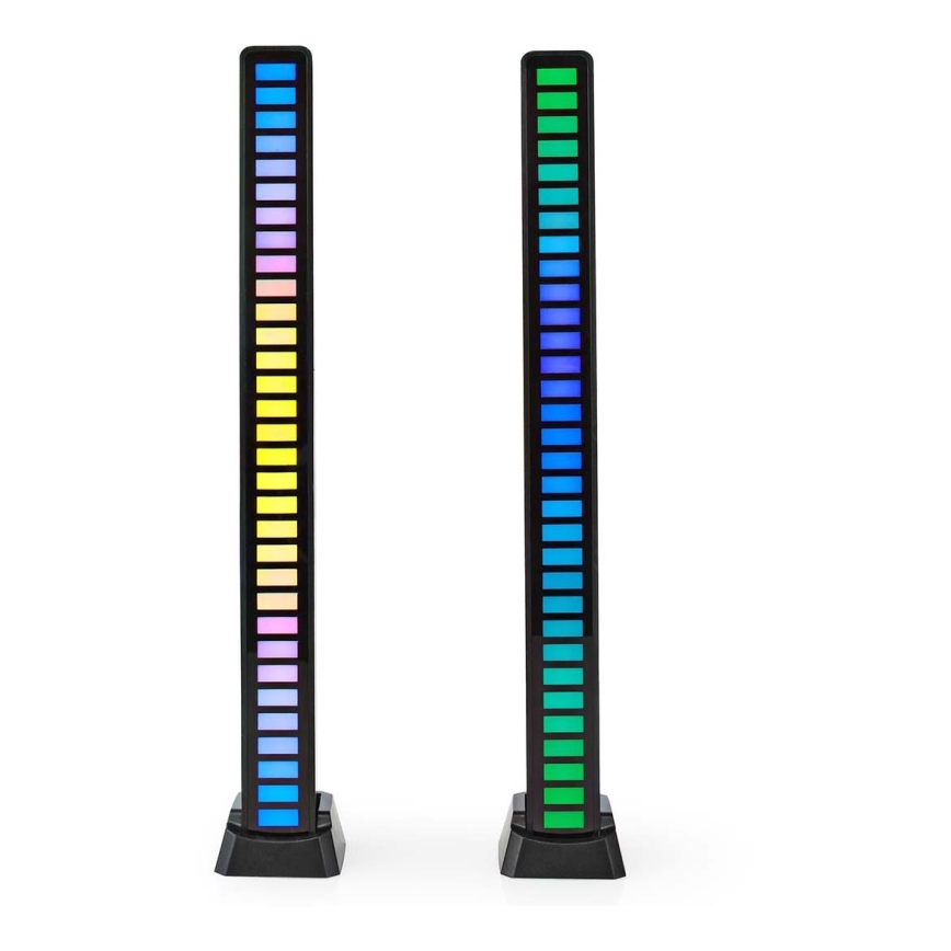 KOMPLEKTS 2x LED RGB Uzlādējama galda lampa LED/250 mAh