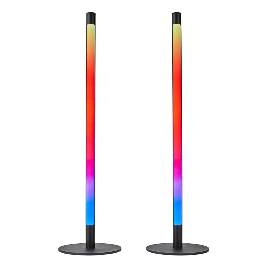 KOMPLEKTS 2x LED RGBIC Aptumšojama galda lampa SmartLife LED/36W/230V 55 cm 2700-6500K Wi-Fi Tuya + tālvadības pults