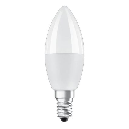 KOMPLEKTS 2x LED RGBW Aptumšojama spuldze B38 E14/4,9W/230V 2700K + tālvadības pults - Osram
