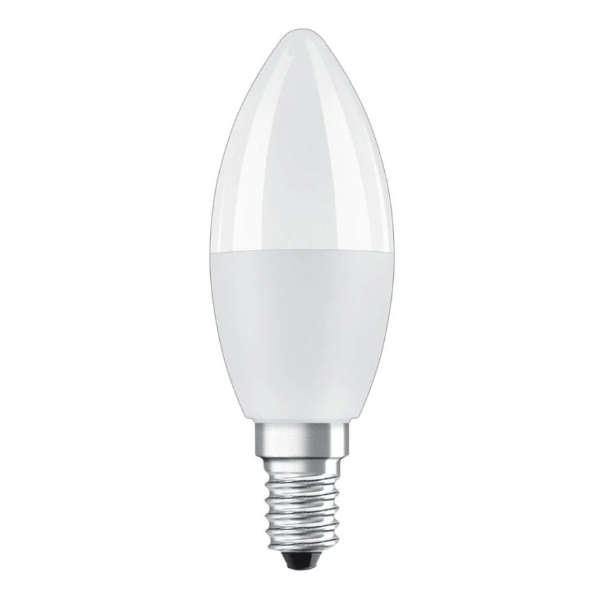 KOMPLEKTS 2x LED RGBW Aptumšojama spuldze B38 E14/4,9W/230V 2700K + tālvadības pults - Osram
