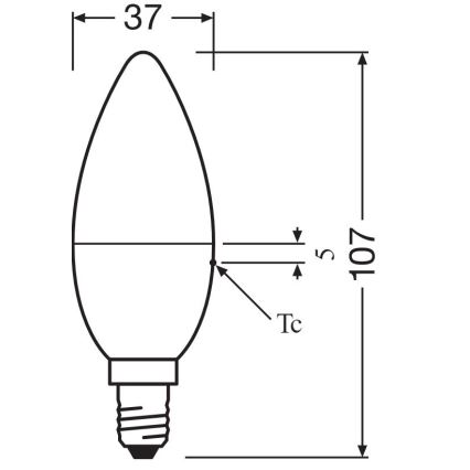 KOMPLEKTS 2x LED RGBW Aptumšojama spuldze B38 E14/4,9W/230V 2700K + tālvadības pults - Osram