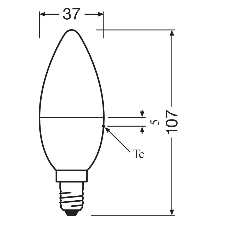 KOMPLEKTS 2x LED RGBW Aptumšojama spuldze B38 E14/4,9W/230V 2700K + tālvadības pults - Osram