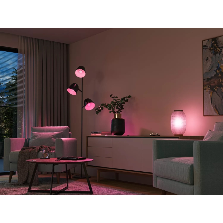 KOMPLEKTS 2x LED RGBW Aptumšojama spuldze Philips Hue White And Color Ambiance P45 E14/5,1W/230V 2000-6500K