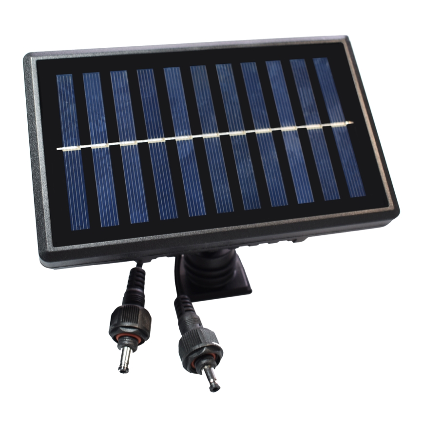 KOMPLEKTS 2x LED Saules gaismas lampa ar krēslas sensoru LED/6W/3,7V 2000 mAh IP44 + tālvadības pults