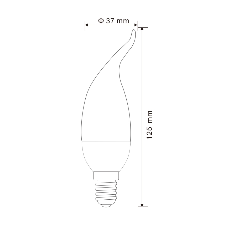 KOMPLEKTS 2x LED Spuldze E14/3W/230V 3000K - Globo