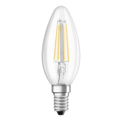 KOMPLEKTS 2x LED Spuldze FILAMENT B35 E14/4W/230V 4000K - Osram