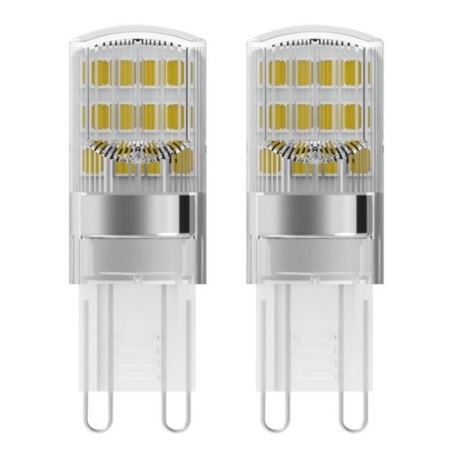 KOMPLEKTS 2x LED spuldze G9/2,6W/230V 2700K