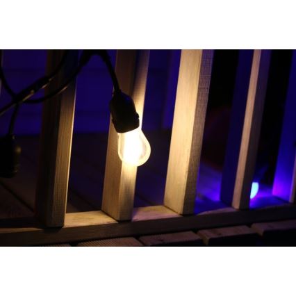 KOMPLEKTS 2x LED Spuldze PARTY E27/0,5W/36V 2200K