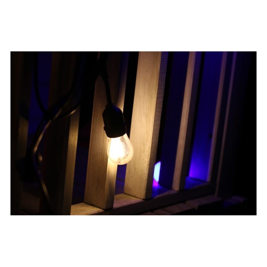 KOMPLEKTS 2x LED Spuldze PARTY E27/0,5W/36V 2200K