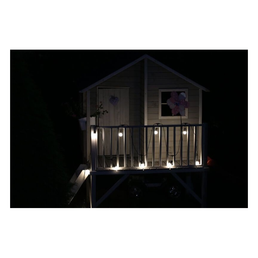 KOMPLEKTS 2x LED Spuldze PARTY E27/0,5W/36V balta