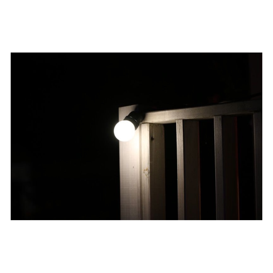 KOMPLEKTS 2x LED Spuldze PARTY E27/0,5W/36V balta