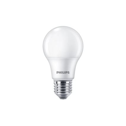 Komplekts 2x LED spuldze Philips A60 E27/4,9W/230V 2700K