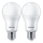 KOMPLEKTS 2x LED Spuldze Philips A67 E27/13W/230V 4000K