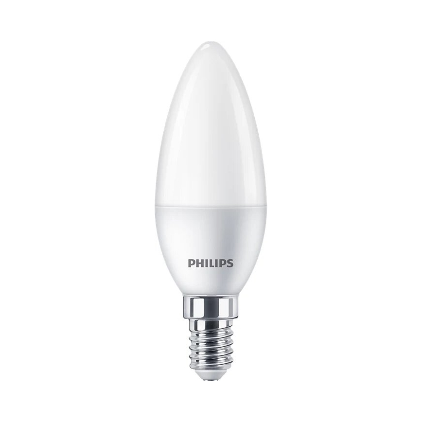 KOMPLEKTS 2x LED Spuldze Philips B35 E14/5W/230V 4000K