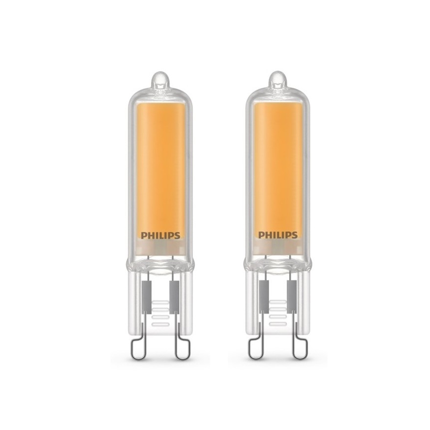 KOMPLEKTS 2x LED Spuldze Philips G9/3,5W/230V 2700K