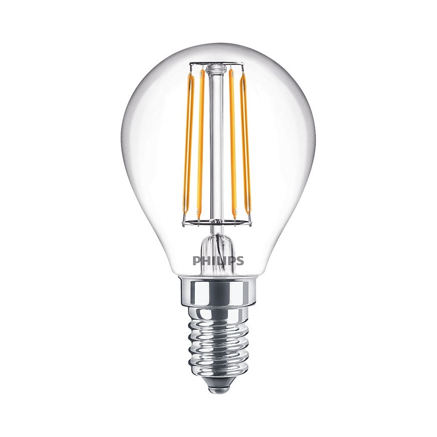 KOMPLEKTS 2x LED Spuldze VINTAGE Philips E14/4,3W/230V 2700K