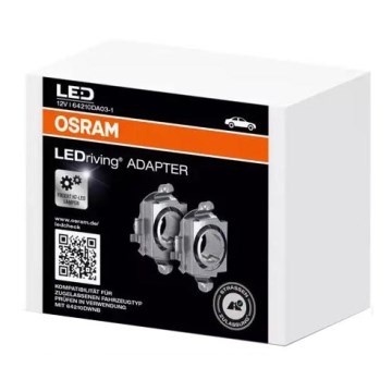 KOMPLEKTS 2x LEDriving Pārveidotājs/Adapteris H7 - Osram
