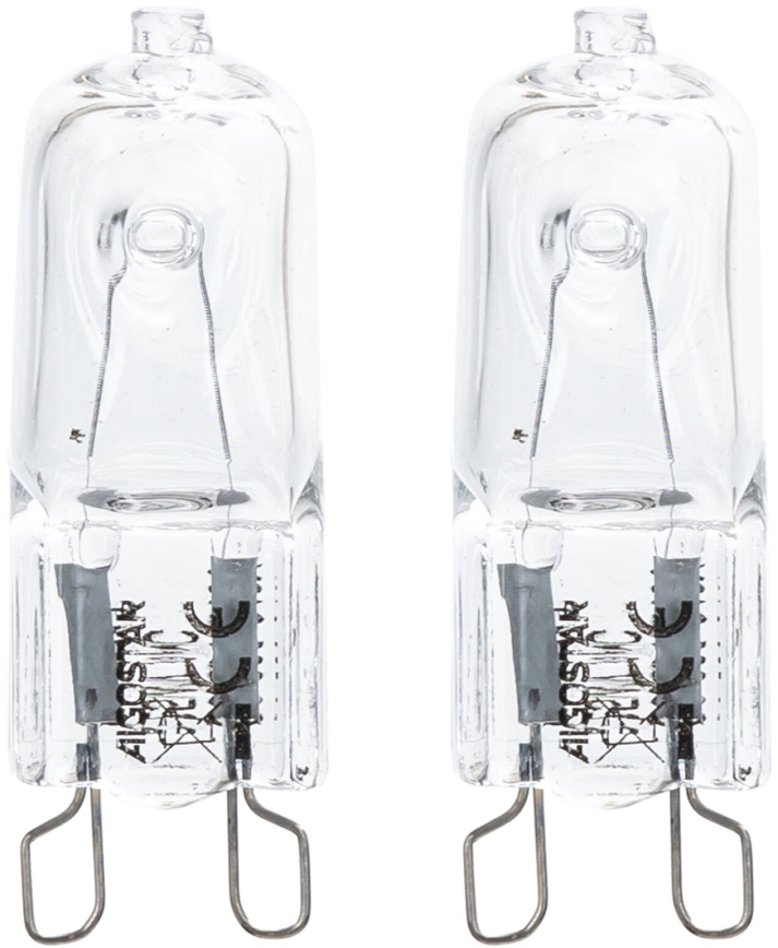 KOMPLEKTS 2x Lielas slodzes spuldze G9/25W/230V 2700K - Aigostar