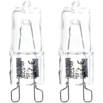 KOMPLEKTS 2x Lielas slodzes spuldze G9/40W/230V 2700K - Aigostar