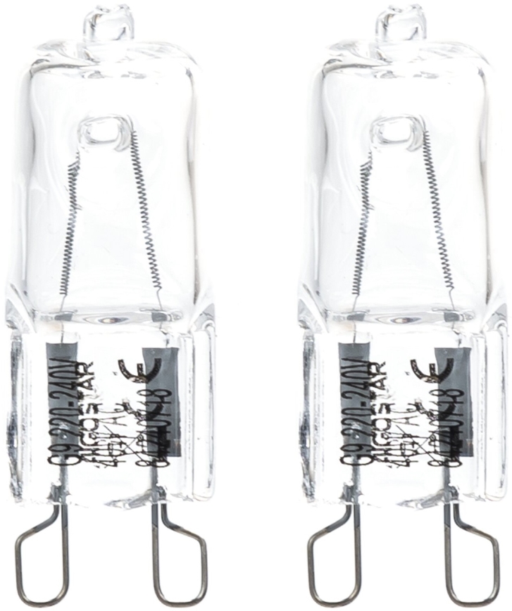 KOMPLEKTS 2x Lielas slodzes spuldze G9/40W/230V 2700K - Aigostar