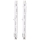 KOMPLEKTS 2x Lielas slodzes spuldze J118 R7s/120W/230V 2900K - Aigostar