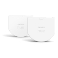 KOMPLEKTS 2x Sienas slēdzis modulim Philips Hue SWITCH