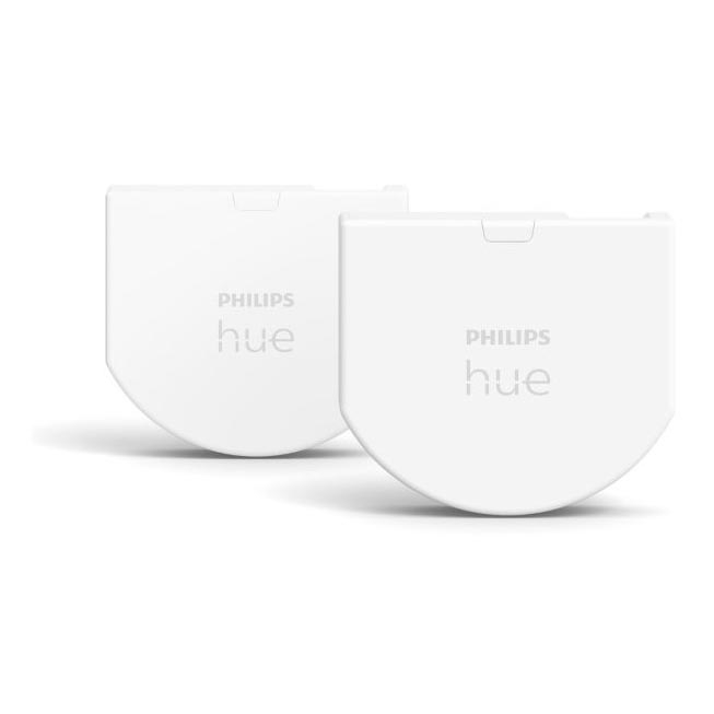 KOMPLEKTS 2x Sienas slēdzis modulim Philips Hue SWITCH