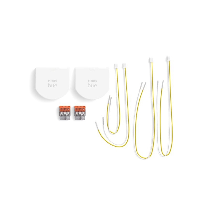 KOMPLEKTS 2x Sienas slēdzis modulim Philips Hue SWITCH