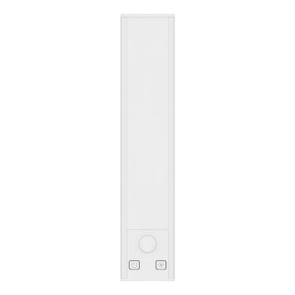 Komplekts 2x uzlādējami LED mēbeļu apgaismojumi ar kustības un krēslas sensoru VIRO LED/1,2W/3,7V 800 mAh 3000/4000/6500K 30 cm balti