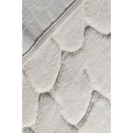 Komplekts 2x vannas istabas paklāji LINO 60/100 cm krēmkrāsas
