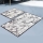 KOMPLEKTS 2x Vannas istabas paklājs MARBLE 60/100 cm balta/melna