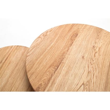 Komplekts 2x VEYLOR konferenču galdiņi, ozola krāsā