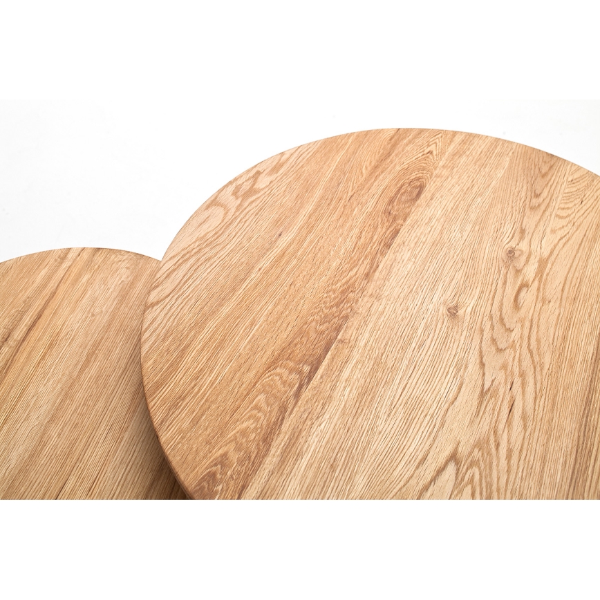 Komplekts 2x VEYLOR konferenču galdiņi, ozola krāsā