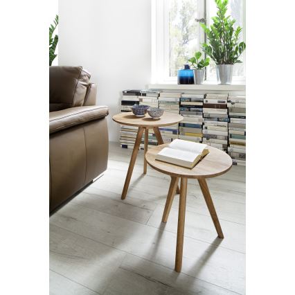 Komplekts 2x VEYLOR konferenču galdiņi, ozola krāsā