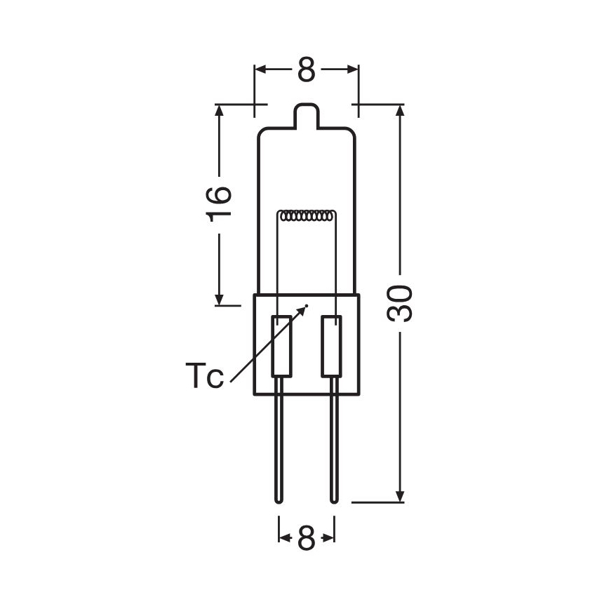 Komplekts 3x cepeškrāsns spuldzes HALOSTAR G4/10W/12V 2700K - Osram