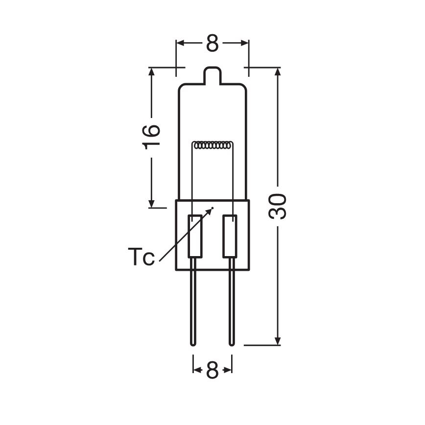 Komplekts: 3x cepeškrāsns spuldzes HALOSTAR G4/20W/12V 2700K - Osram
