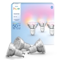 Komplekts 3x dimmējamas LED spuldzes Philips Hue White And Color Ambiance Essential GU10/4,7W/230V 2200-6500K