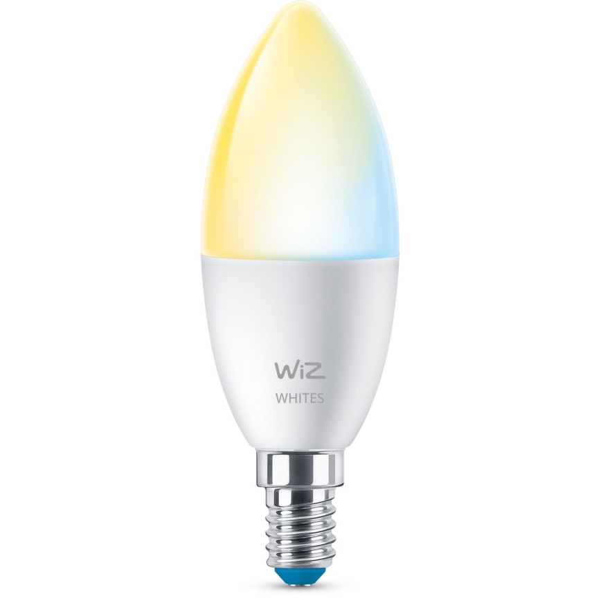 KOMPLEKTS 3x LED Aptumšojama spuldze C37 E14/4,9W/230V 2700-6500K CRI 90 Wi-Fi - WiZ
