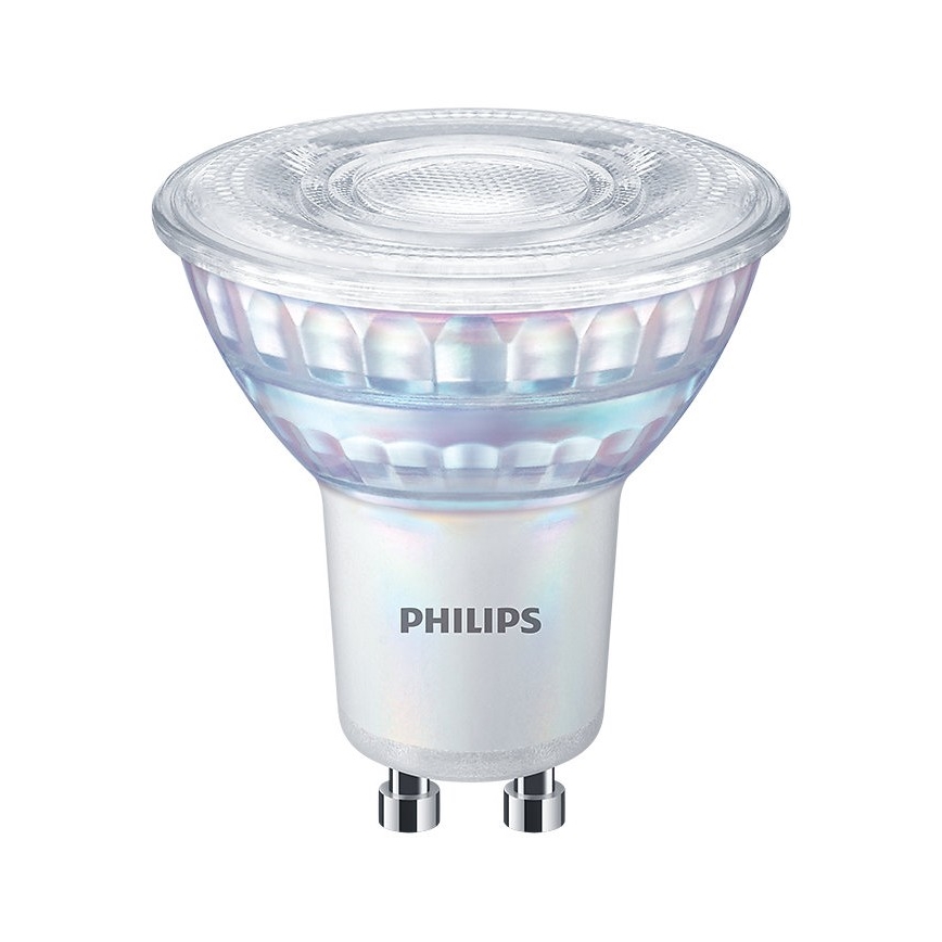 KOMPLEKTS 3x LED Aptumšojama spuldze Philips Warm Glow GU10/3,8W/230V 2200-2700K CRI 90