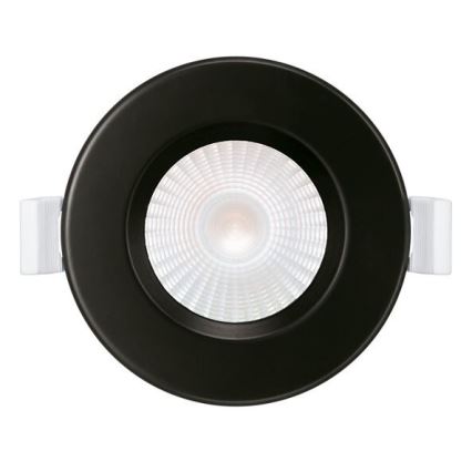 KOMPLEKTS 3x LED Iegremdējama vannas istabas lampa LED/5,5W/230V 2700K IP65 melna