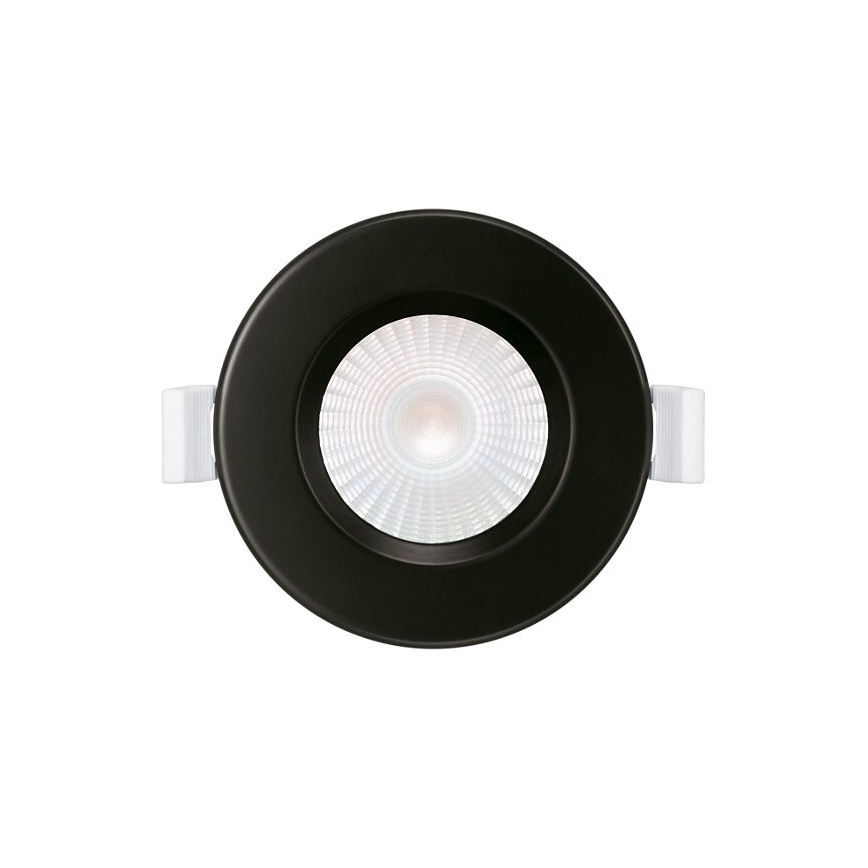 KOMPLEKTS 3x LED Iegremdējama vannas istabas lampa LED/5,5W/230V 2700K IP65 melna