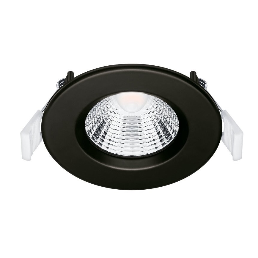 KOMPLEKTS 3x LED Iegremdējama vannas istabas lampa LED/5,5W/230V 2700K IP65 melna