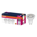 Komplekts 3x LED reflektora spuldzes PAR16 GU10/6,9W/230V 6500K 36° - Osram