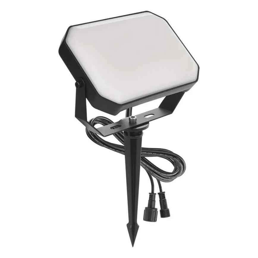 KOMPLEKTS 3x LED RGBIC Aptumšojama āra Prožektors GoSmart LED/14W/230V 3000-6500K IP65 Wi-Fi Tuya