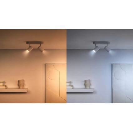 KOMPLEKTS 3x LED RGBW Aptumšojama spuldze PAR16 GU10/4,7W/230V 2200-6500K Wi-Fi - WiZ