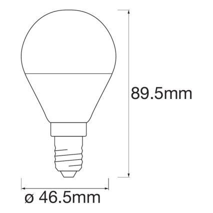 KOMPLEKTS 3x LED RGBW Aptumšojama spuldze  SMART+ E14/5W/230V 2700K-6500K Wi-Fi - Ledvance